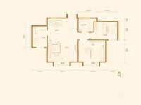 领秀慧谷两居室美式