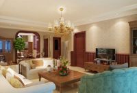 紫金新干线 三居室 田园风格