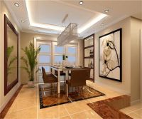 绿地国宝21城一三居现代风装修案例