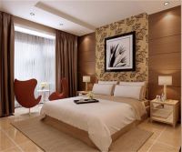 绿地国宝21城一三居现代风装修案例