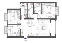 东方夏威夷-现代简约-三居室