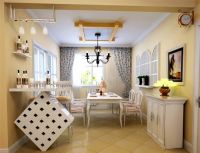 中海金石公馆-田园风格-三居室