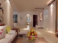 蓝调沙龙-现代简约-三居室