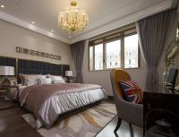 美式田园设计三室两厅欣赏大全