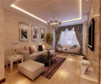 通州万达广场一三居现代风装修案例