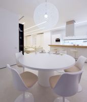 乌克兰简约开放式三居室设计