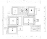 华业东方瑰一三居新中式风格装修案例