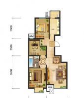 润枫领尚 三居室 现代简约