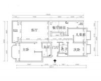 山水文园五期-现代风格-三居室
