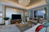 精美混搭二居装潢效果图