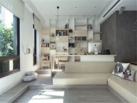 下沉式空间设计，极简80设计