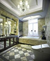 豪华欧式装修四室两厅效果图