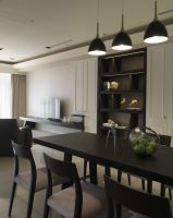 简约现代家装三居设计效果图片