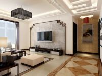 首开香溪郡 四居室 现代中式风格