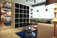 65平创意混搭小户型装潢设计