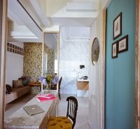 优雅美式风格三室一厅家居装修效果图