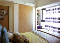 优雅美式风格三室一厅家居装修效果图