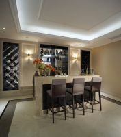 美式设计卧室吊顶