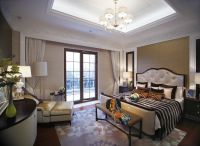 美式设计卧室吊顶