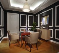 美式设计三室两厅效果图