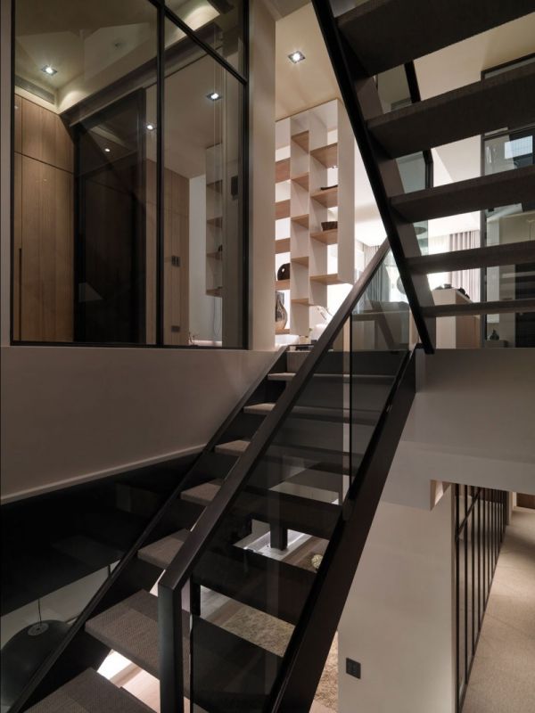 现代时尚风格家居楼梯设计