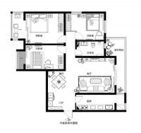 保利春天里现在简欧式三居室