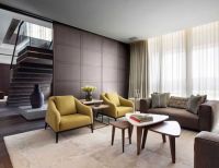 现代成熟家居设计复式效果图