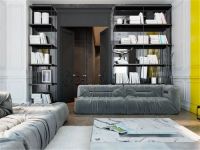 柠檬黄点缀现代时尚装修