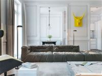 柠檬黄点缀现代时尚装修