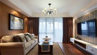 137平三居简欧美式混搭