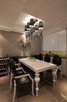 现代轻奢两居室装饰设计效果图