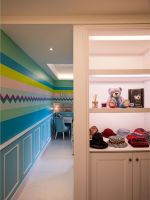 美式简约三居室内装修图片