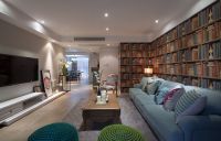 美式三室一厅室内设计效果图片