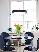 浪漫北欧风格三居室设计