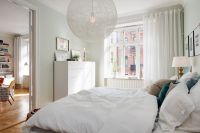 明亮清爽北欧二居装潢案例