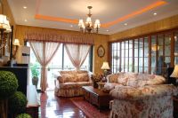 复古田园风二居装潢案例