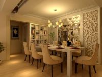 现代风格3居室效果图