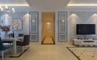 简欧风格-鸿坤曦望山-三居室