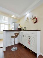 清爽明亮田园风格二居设计