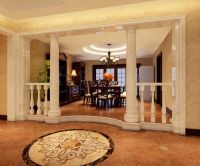 213平米四居室-欧式风格