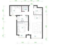 首城国际-现代简约-两居室