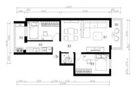 马甸南村-现代简约-两居室