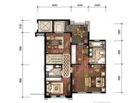 中建·红杉溪谷-欧式风格-三居室