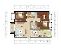 北京新天地-美式风格-三居室