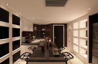 摩登新古典客厅装修效果图