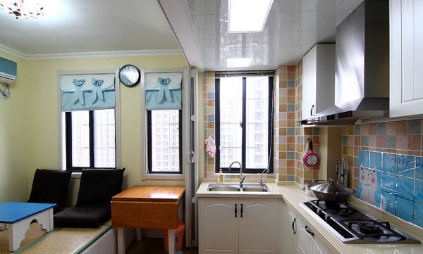 现代厨房室内设计效果图片