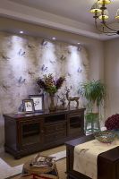 美式简约卧室设计装修效果图片