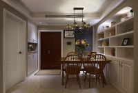 美式简约卧室设计装修效果图片