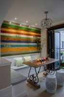 美式装修120平米三居效果图