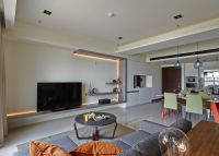 50平米简约一居室设计装修效果图